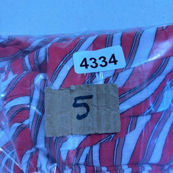 NWT Michael Kors Soft Zebra Midi Dress 2X Straps Pink White Plus Size - Picture 7 of 7